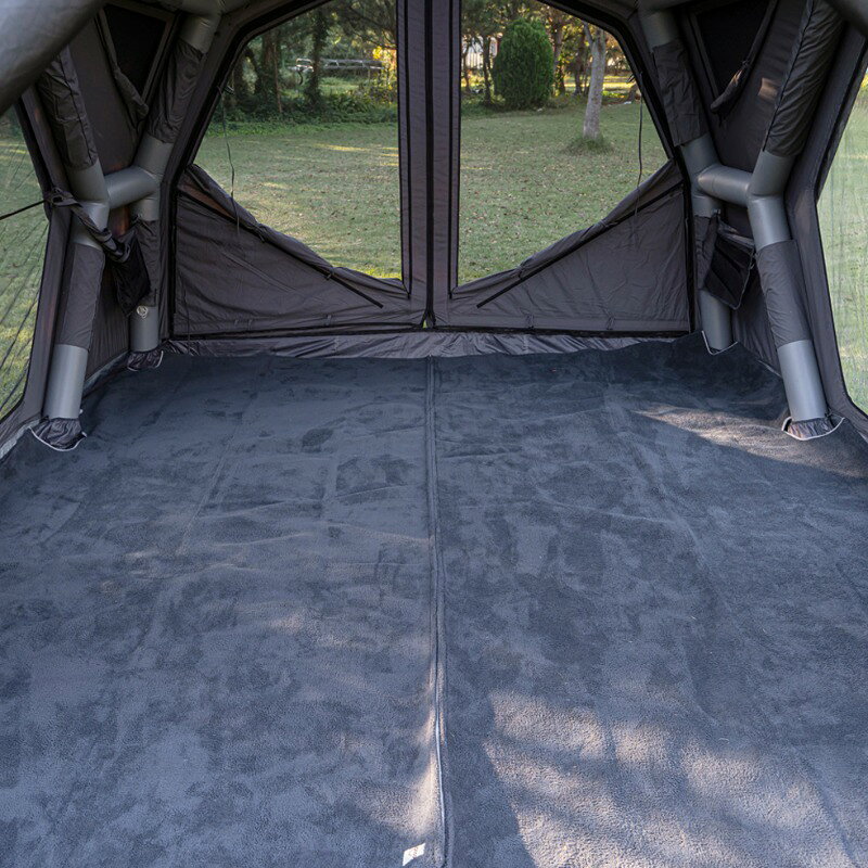 coody エアテントHub Shelter Pro専用 カーペット国内保証対応 インナーマット ラグ リビングシート フロアマット 滑り止め加工 毛足13mm ふかふか お座敷スタイル 冬キャンプ