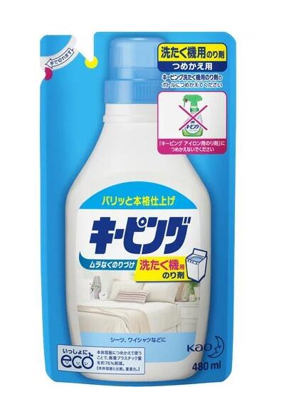 ◆在庫限り【2個セット】キーピング 洗たく機用のり剤 ［つめかえ用］のサムネイル