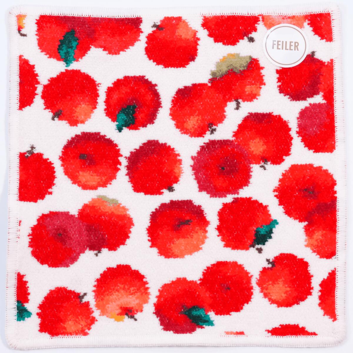 フェイラー ハンカチ レポム　（アイボリー/アイボリー） 25cm ★ ギフト/フェイラー/ハンカチ/25 ★