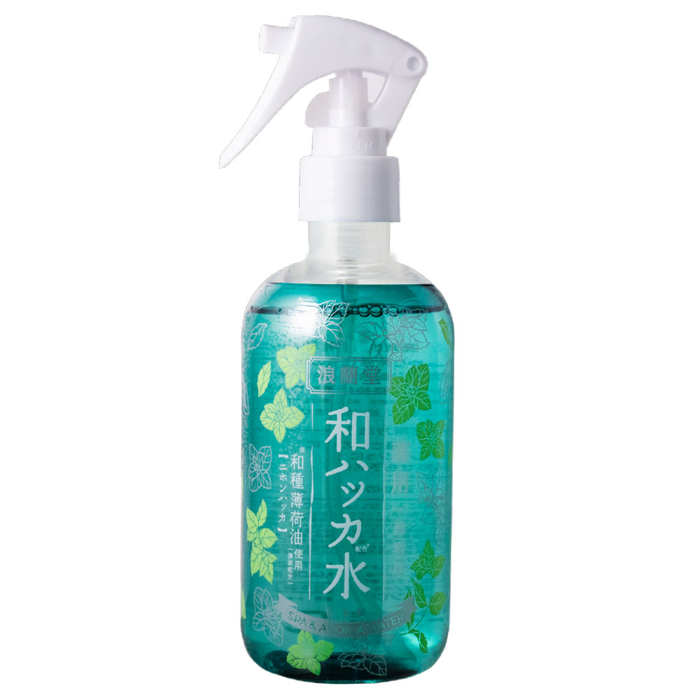 潤素肌 薬用和ハッカ水ミスト 250mL [医薬部外品] マスク 涼感 冷感 浪蘭堂 アロマ 肌荒れ対策 ひんやり 背中ニキビ あせも 顔・全身用 ボディーローション ハッカ油スプレー 冷感スプレー 鼻づまり 花粉症