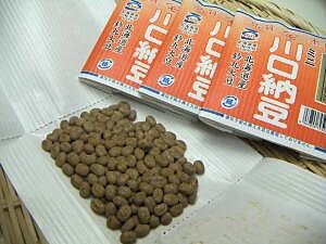 【川口納豆】北海道産鈴丸大豆　三折り納豆50g×4パック