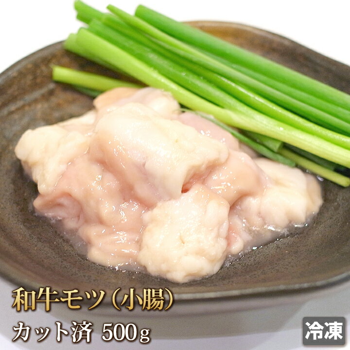 【送料無料】脂たっぷりホルモン・ 和牛 モツ ( 小腸 ) 500g 【4129】【業務用】【訳あり】【ホルモン】【焼肉セット】【あす楽対応_関東】【あす楽対応_甲信越】【あす楽対応_北陸】【あす楽対応_東海】【あす楽対応_近畿】