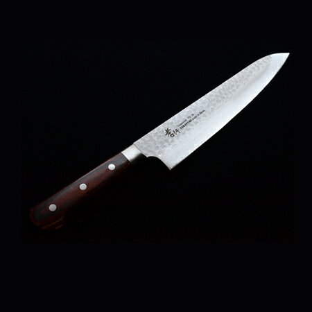 青木刃物 堺孝行 33層槌目ダマスカス 牛刀 24cm 07396（名入れ無料）（送料無料 代引OK）