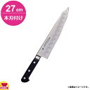青木刃物 堺孝行 グランドシェフSP 牛刀 270mm 本刃付け 10214(名入れ無料)(送料無料 代引OK)