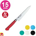 青木刃物 堺孝行 イノックス抗菌カラー ペティナイフ 150mm(左利き用、名入れ無料)(送料無料 代引OK)