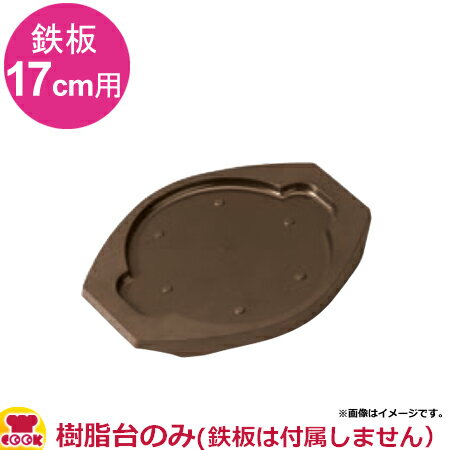 中部 トキワ ステーキ皿（樹脂タイプ） 丸型 17cm WP304S 樹脂台のみ（代引不可）