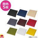 一宮 レザー 座布団カバーL 50×50cm AAC0004 5枚(送料無料 代引不可)