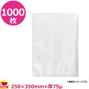 石崎電機 エンボス付ナイロンポリ袋 250×350mm×75μ×1000枚 PAP-025035-B(送料無料 代引不可)