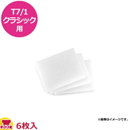 ケルヒャー 業務用ドライクリーナーT7/1クラシック用 モーター保護フィルター 3枚入×2セット（代引不可）