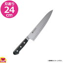 河村刃物 堺菊守 サーモン型 口金付・本刃付 牛刀 24cm(送料無料 代引OK)