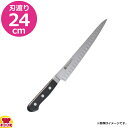 河村刃物 堺菊守 サーモン型 口金付・本刃付 筋引 24cm(送料無料 代引OK)