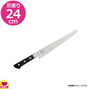 河村刃物 堺菊守 SKKバナジウム鋼 口金付・本刃付 筋引 24cm(送料無料 代引OK)