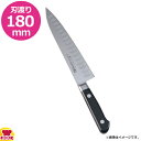ミソノ モリブデン鋼 サーモン型庖丁 牛刀サーモン 180mm 両刃 561(送料無料 代引OK)