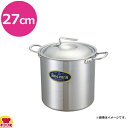 中尾アルミ製作所 キングデンジ 寸胴鍋 D-1 27cm(送料無料 代引不可)