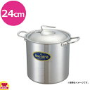 中尾アルミ製作所 ニューキングデンジ 寸胴鍋 ND-1 24cm(送料無料 代引不可)