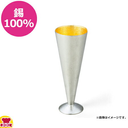 能作 NOUSAKU シャンパングラス 金箔 S（送料無料 代引不可）