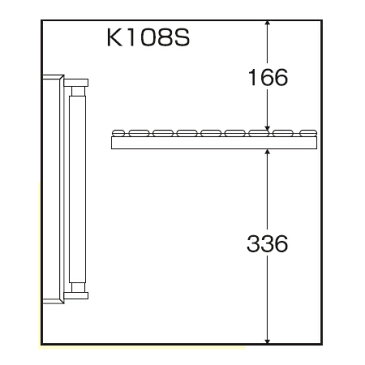 ピオニー キンキラー 包丁殺菌庫 K-108S 壁掛式（送料無料、代引不可）