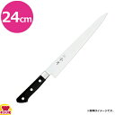 富士カトラリー 令月 口金付モリブデン特殊鋼 筋引 両刃 24cm FC-1043(送料無料 代引OK)