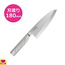 SAKURA-S オールステンレス出刃 180mm 018AK5172(送料無料 代引不可)