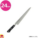 藤次郎 藤寅作 DPコバルト合金鋼割込 口金付 筋引 24cm FU-805(送料無料 代引OK)