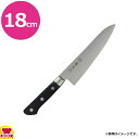 藤次郎 藤寅作 DPコバルト合金鋼割込 口金付 牛刀 18cm FU-807(送料無料 代引OK)