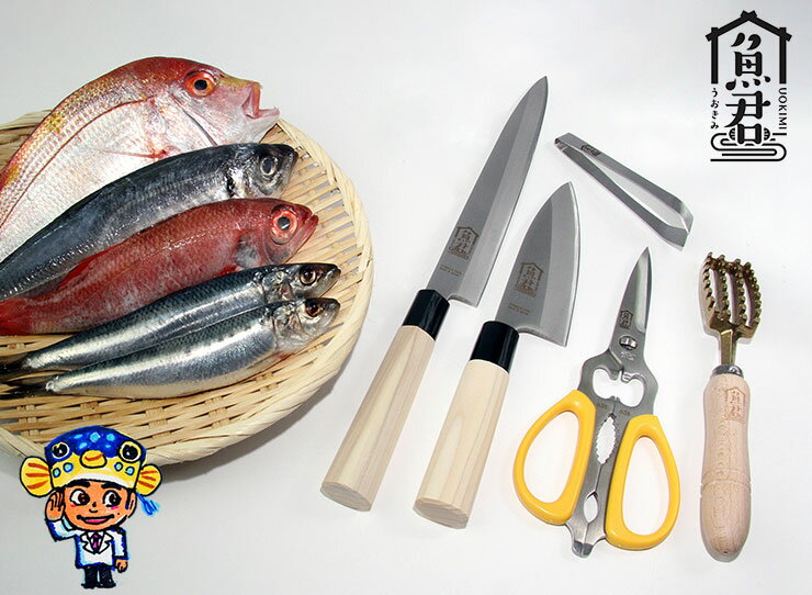 さかなクン 魚君 骨抜き SKC-6002【さかなくん うおきみ キッチングッズ/魚 ピンセット 骨 ステンレス/調理ツール/日本製】 2