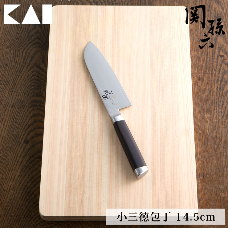 関孫六 ダマスカス 小三徳包丁 145mm AE5201 貝印 kai 【 包丁 ステンレス 三徳包丁 小さめ 小三徳 万能包丁 三徳ナイフ 日本製 】