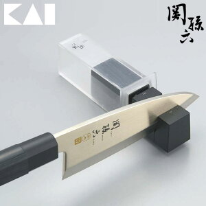 関孫六 ダイヤモンド&セラミックシャープナー 片刃用 AP0162 貝印 kai【シャープナー 包丁研ぎ器/包丁研ぎ 片刃/3種類の砥石/日本製】