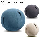 Vivora ヴィヴォラ LUNO ルーノ CHENILLE シェニール シーティングボール【ビボラ/バランスボール/65cm/クッション/椅子/山崎実業/yamazaki/送料無料】