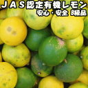 レモン 国産 1kg B品 訳あり 有機 JAS認証 オーガニック ノーワックス 防腐剤不使用 皮ま ...