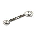 SW 極厚ダブル計量スプーン 10cc・20cc 18-8ステンレス製/計量さじ 009106004