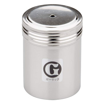 ガーリック 容器 ニンニク 缶 大蒜 入れ にんにく カシワ 18-8 調味缶 (大) ガーリック缶 1穴5mm