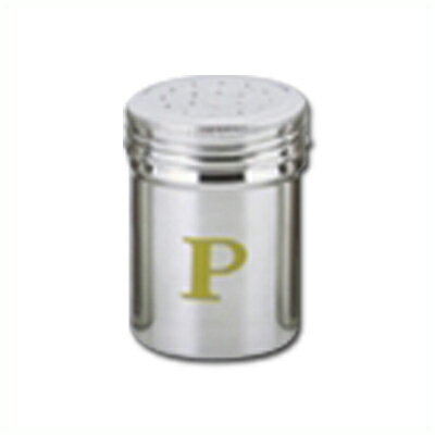 UK 18-8ステンレス 調味缶 P缶 大 コショウ用／入れ物 容器 粉末 卓上 調味料 017656002
