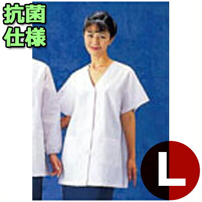 Rakuten - 厨房用調理着 ワークフレンド 女子調理衣 半袖 SKA332 Lサイズ／キッチン レディース 作業着 清潔 衛生 《メーカー取寄／返品不可》 026710003