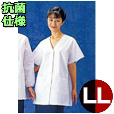 Rakuten - 厨房用調理着 ワークフレンド 女子調理衣 半袖 SKA332 LLサイズ／キッチン レディース 作業着 清潔 衛生 《メーカー取寄／返品不可》 026710004
