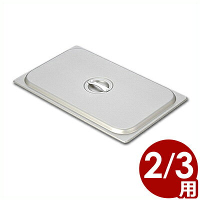 Rakuten - 北陸アルミ マイスター アルミホテルパン 蓋2／3用／ホテルパン用フタ フードパン用フタ 030897002
