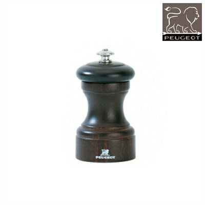 プジョーpeugeot ビストロ ペパーミル 手動 チョコ 10cm 木製 木製ミル 22594／胡椒挽き 胡椒入れ 032524002