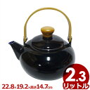 雅 ホーローケトル 2L 黒 前川金属 ホーローやかん IH(電磁)対応/湯沸かし シンプル 急須 お茶 日本茶 緑茶 032641003