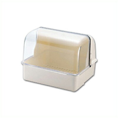 フードケース メロディー 28型 白 プラスチック製 27.8×24.5cm×高さ22cm／容器 入れ物 カバー付き フタ..