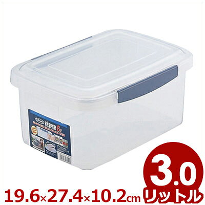 ラストロ B-891N ロック式ジャンボケース 浅型 ミニ 19.6×27.4×深10.2cm／入れ物 容器 箱 ボックス コンテナ 保存 保…