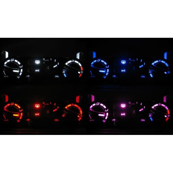 ティーノ V10 LEDエアコン照明セット！ オートエアコン用