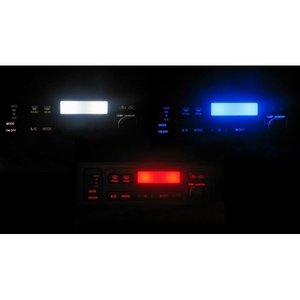 JZX100系 LEDエアコン照明セット！ デジタル表示あり用