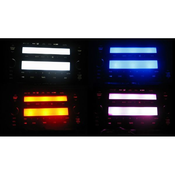 商品説明メーカー名クールファクトリー 商品名LEDエアコン照明1台分セット適合車種TOYOTAクラウン(17系)平11(99)/09〜平15(03)/11(ナビ無しタイプエアコン用)注意 LEDには極性がありますので点灯しない場合は接点が逆になる様に差し込んでください。クラウン 17系 LEDエアコン照明セット！ ナビ無しタイプ用 4色から選択可能です クラウン 17系 LEDエアコン照明セット！ ナビ無しタイプ用 TOYOTAクラウン(17系)平11(99)/09〜平15(03)/11(ナビ無しタイプエアコン用)超広角・高輝度・高品質LEDバルブ1台分セットになります。新型車のように鮮やかに明るく綺麗に照らします。純正バルブと交換するだけで特別な加工や調整は不要です。純正球は薄暗く視認性が悪くて見難いですが、当商品の広角タイプでムラが少ないLED球へ交換して頂きますと視認性アップだけではなくドレスアップ効果も抜群です。当方のLEDは連続点灯試験や自分の車で2年以上使用しておりますが耐久性など問題ありません。LEDの最大定格電流に対して余裕を持たせた設計ですので温度上昇も少なく寿命面でも安心です。LEDには極性がありますので点灯しない場合は逆に差し込んでください。 1