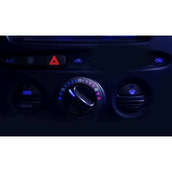 ファンカーゴ NCP20/NCP21/NCP25 LEDエアコン照明セット！ オートエアコン用