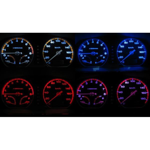 キャパ GA4/6 タコ有り LEDメーター照明セット！