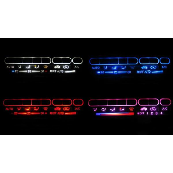 Rakuten - シビック EG3/4/6/7 LEDエアコン照明セット！ オートエアコン用