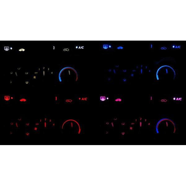 フィット GD1/GD2/GD3/GD4 LEDエアコン照明セット！ アナログ表示用