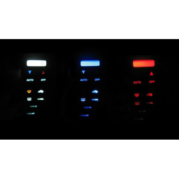 Rakuten - オデッセイ RA6/RA7/RA8/RA9 LEDエアコン照明セット！ ナビ有り縦長型用