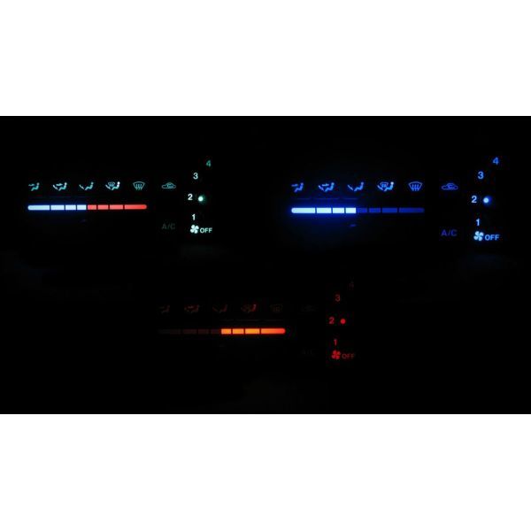 デミオ DW5W LEDエアコン照明セット！