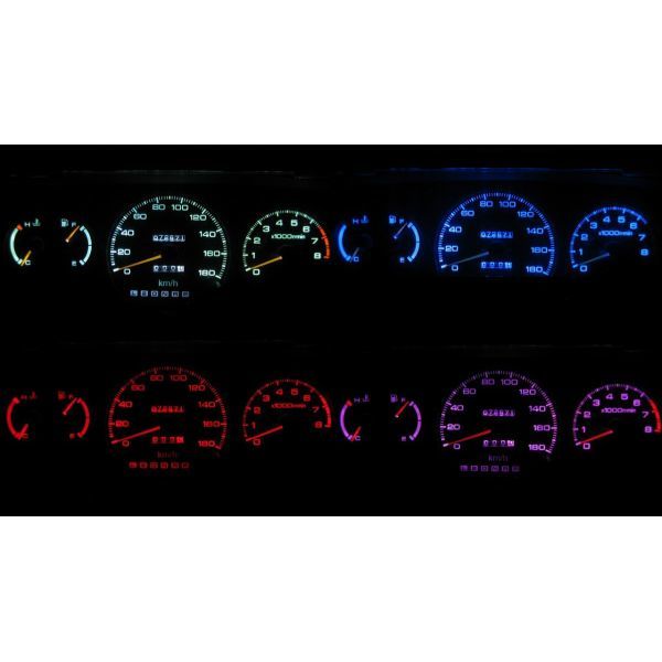Rakuten - シャリオ N34W 後期 LEDメーター照明セット！